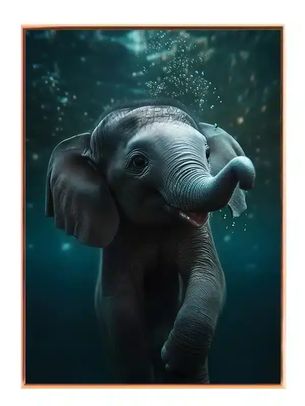 Baby Elephant Plakat