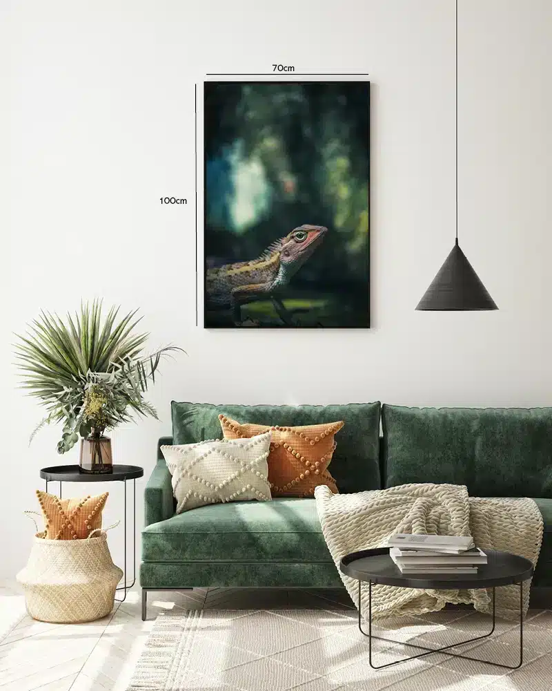 Kat Oriental Garden Lizard Plakat