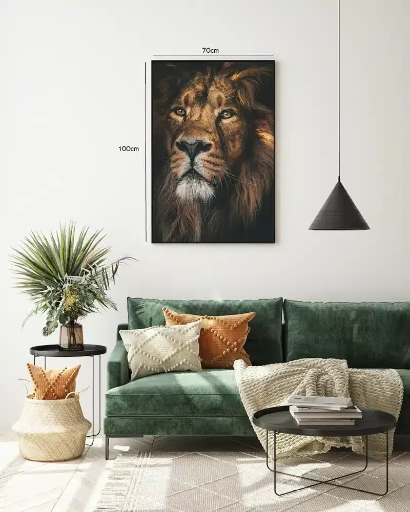 Majestic Lion Plakat