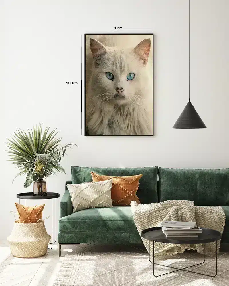 White Cat Plakat