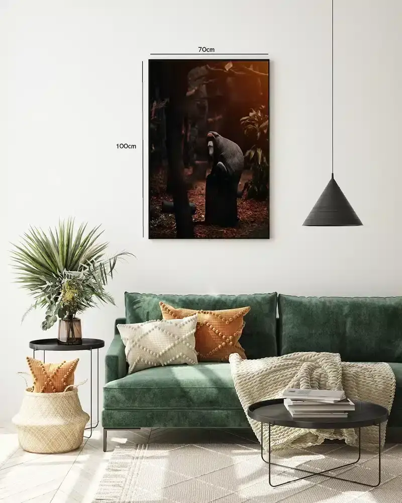 Abe Mandrill Plakat