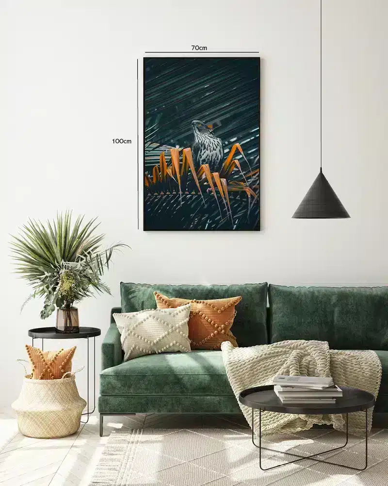 Bird Crested Plakat