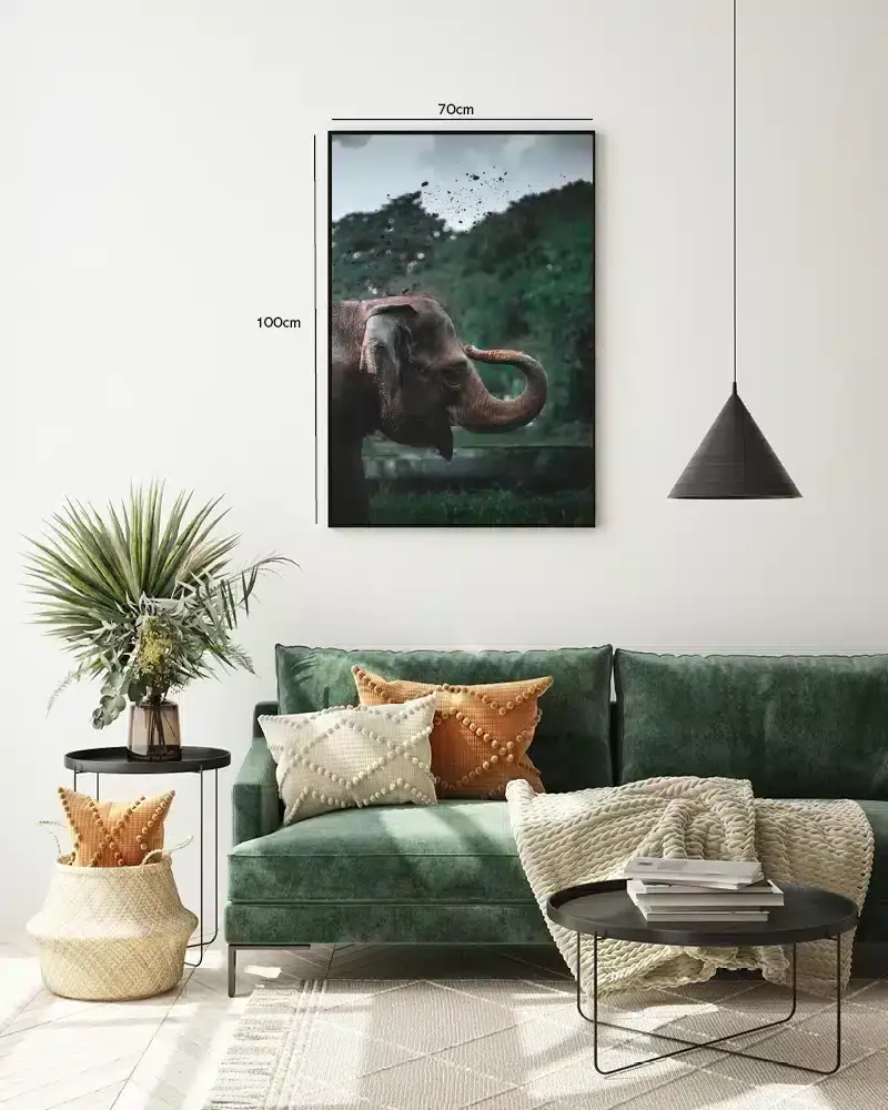Asian Elephant No2 Plakat