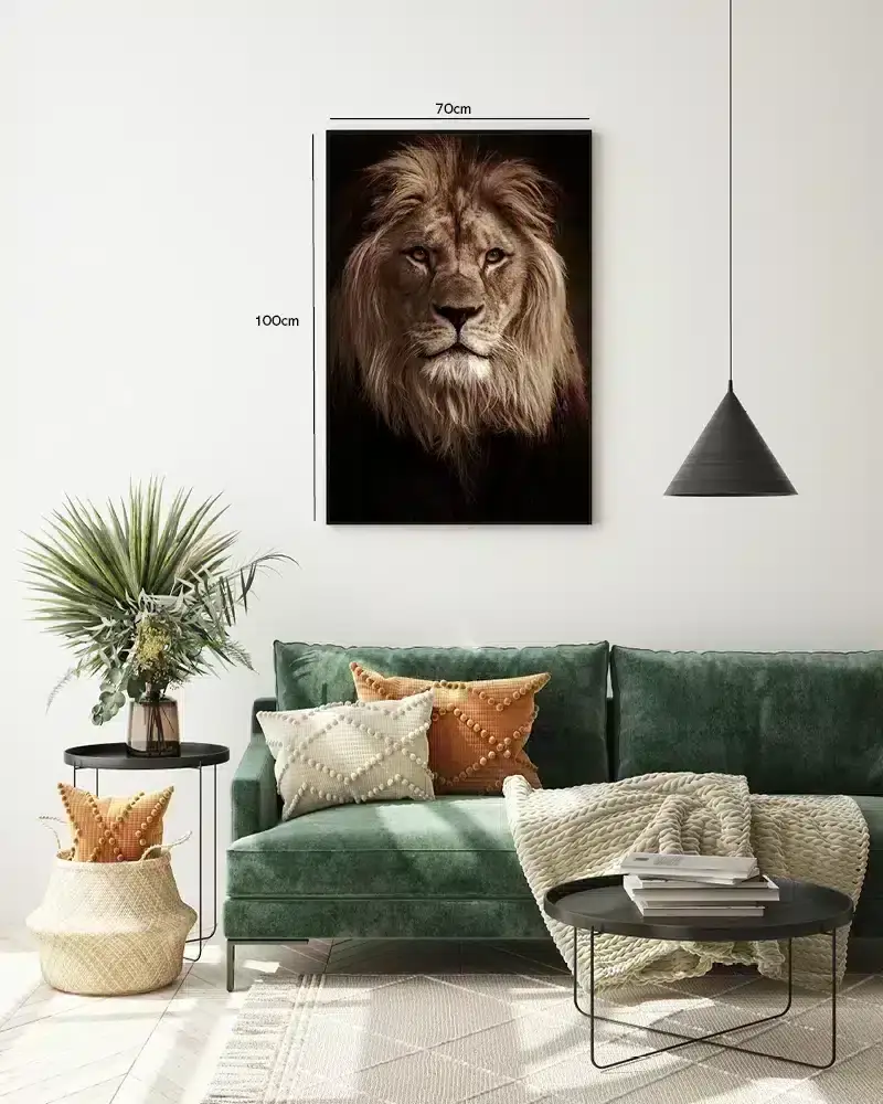 Lion Dark Plakat