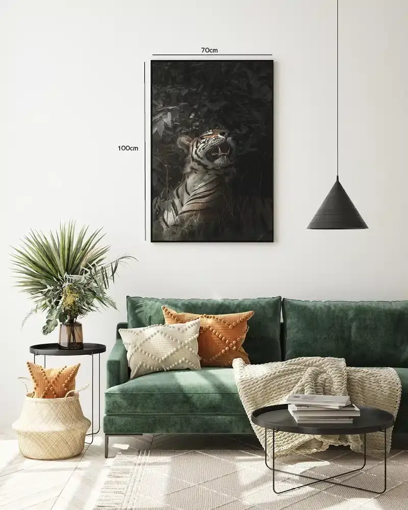 Tiger In Shadows Plakat