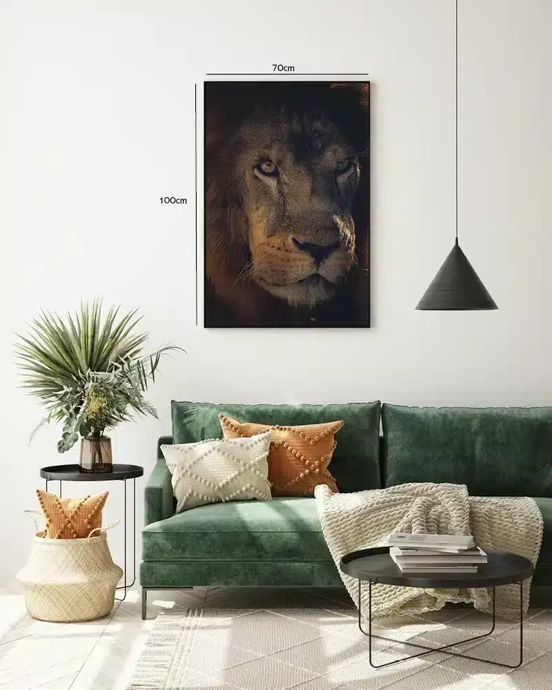 Lion Face II Plakat