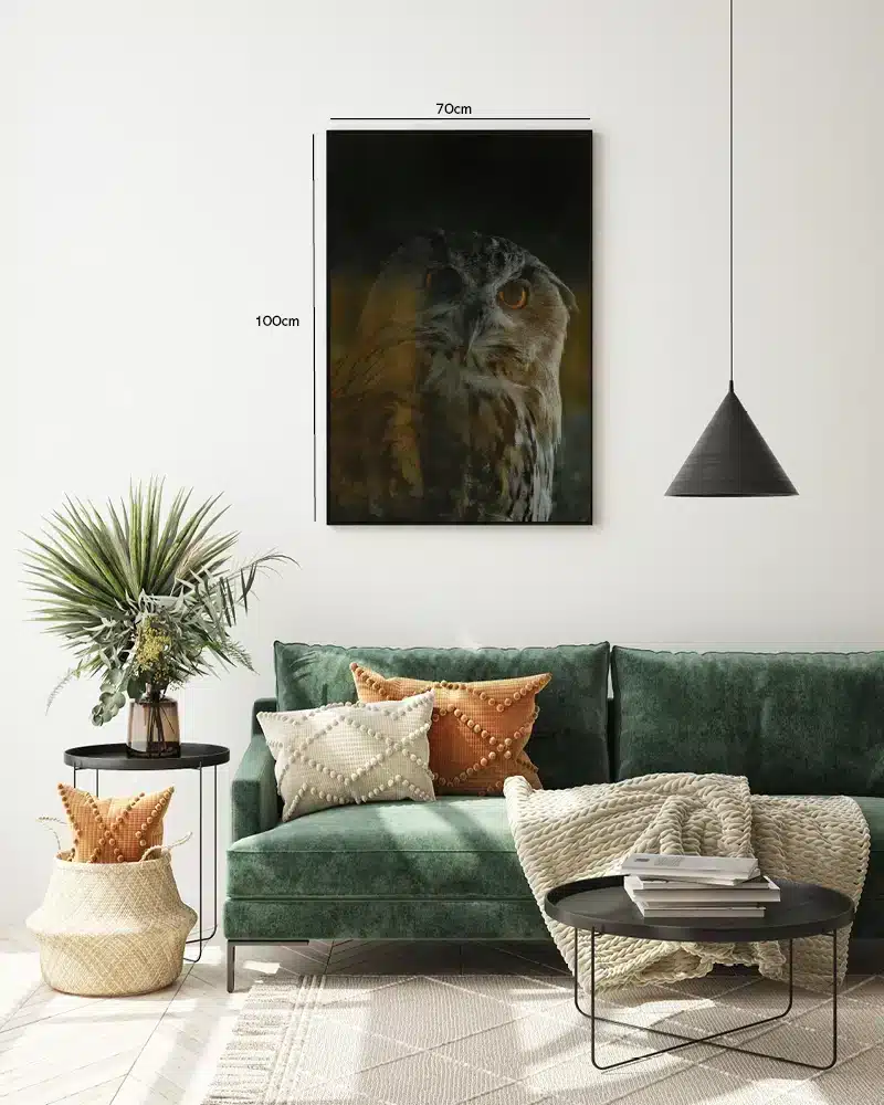 Eagle Owl No2 Plakat