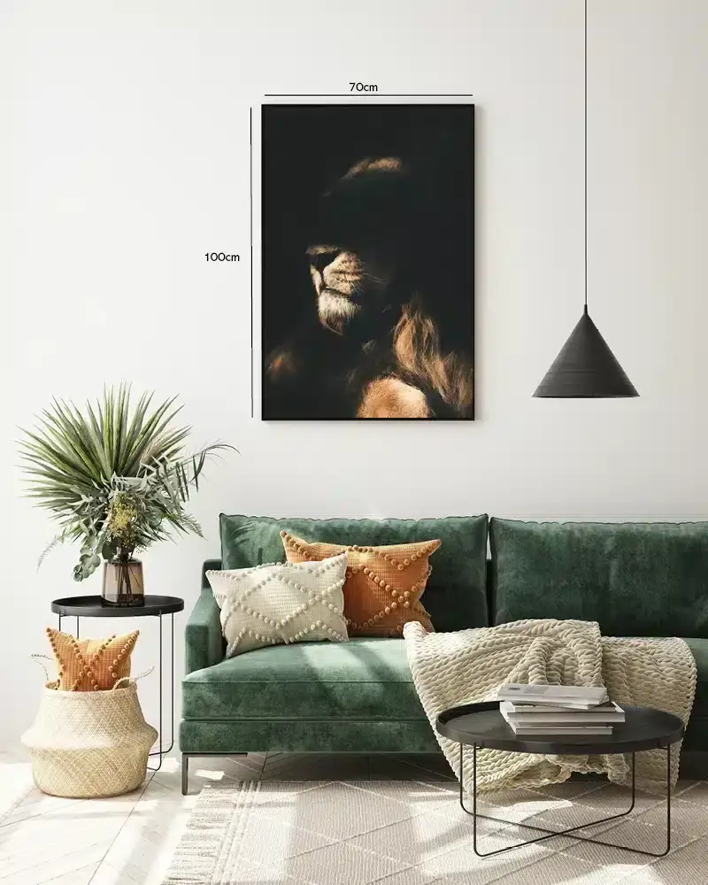 Lion In Plakat