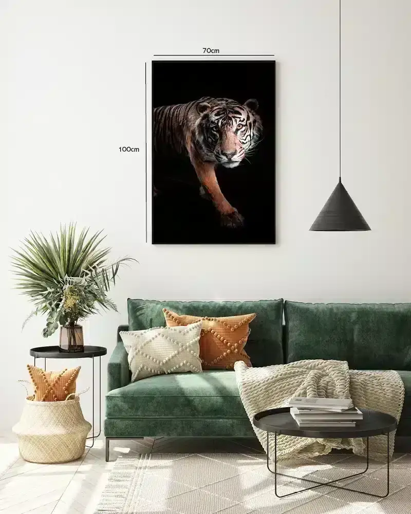 Bengal Tiger Stepping Plakat