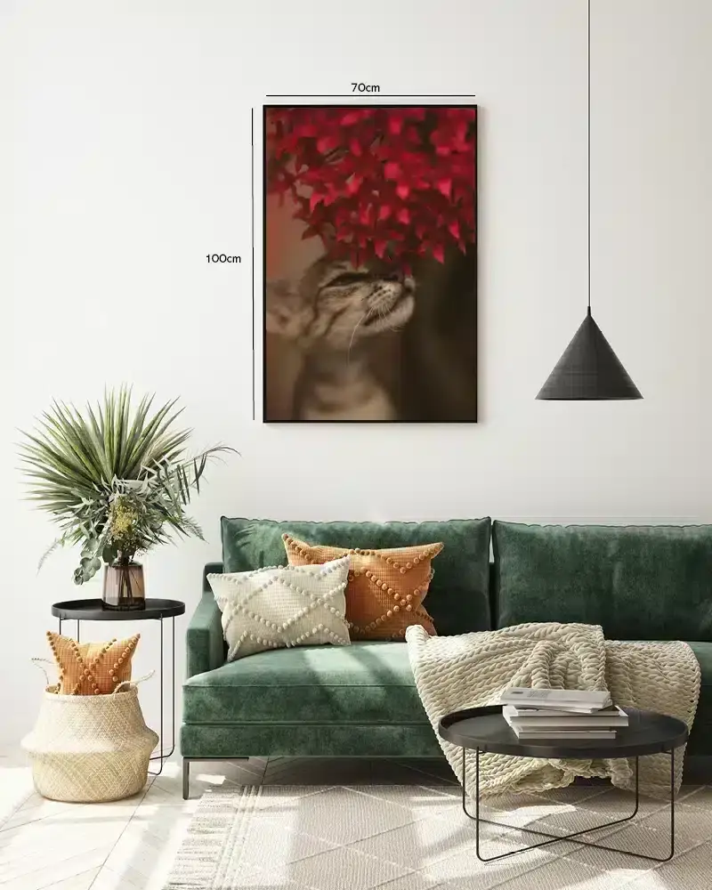 Cat Under Plakat