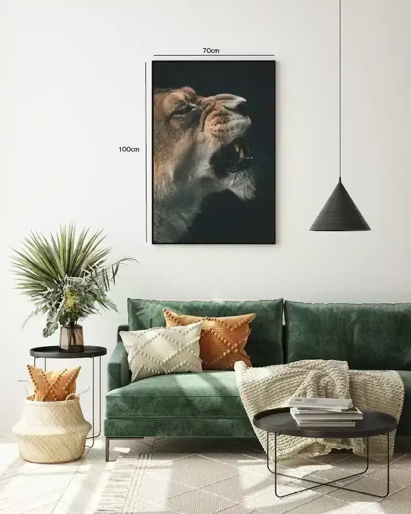Lioness Close Up Plakat