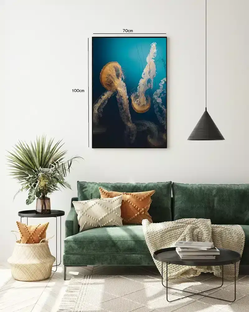 Pacific Sea Jellyfish Plakat