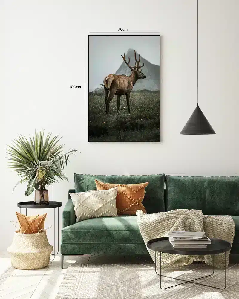Elk With Antlers Plakat