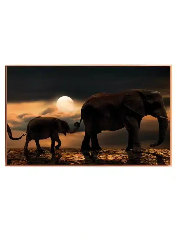 African Elephant Herd No3 Plakat