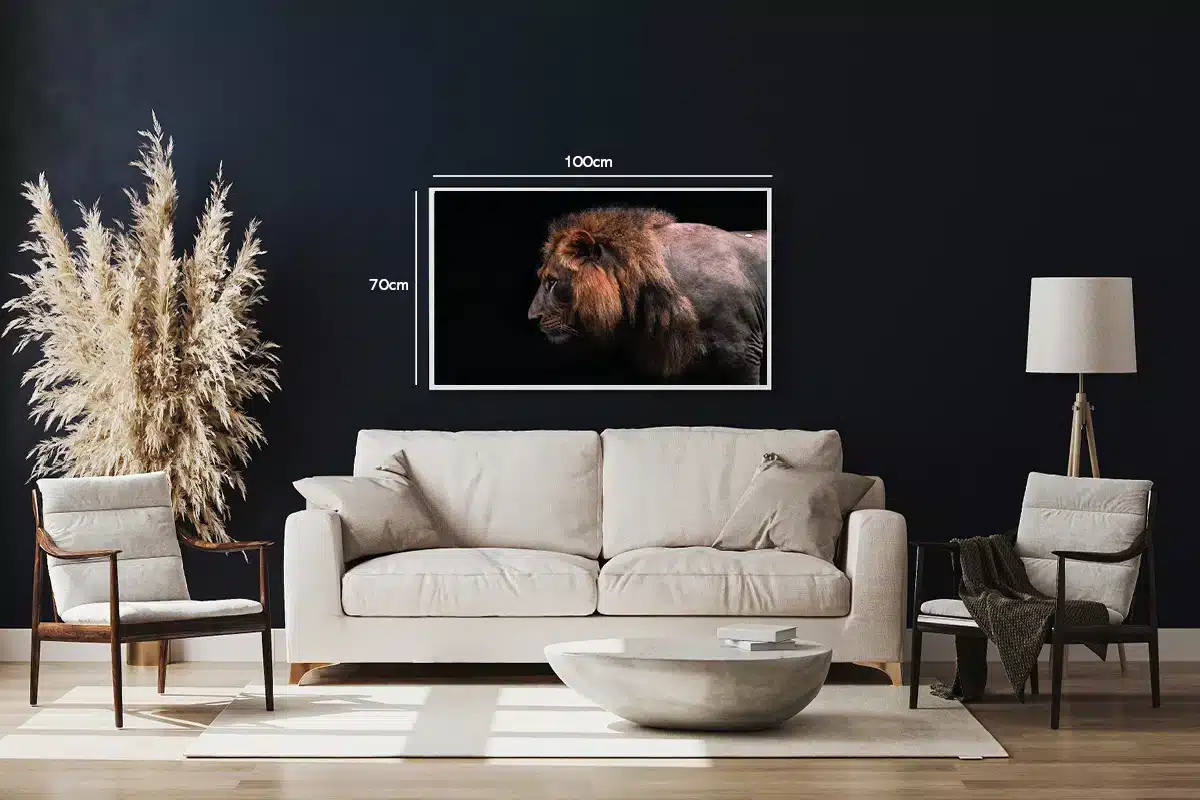 Lion Side Plakat