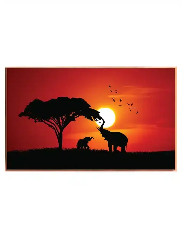 Elephant Sunset I Plakat