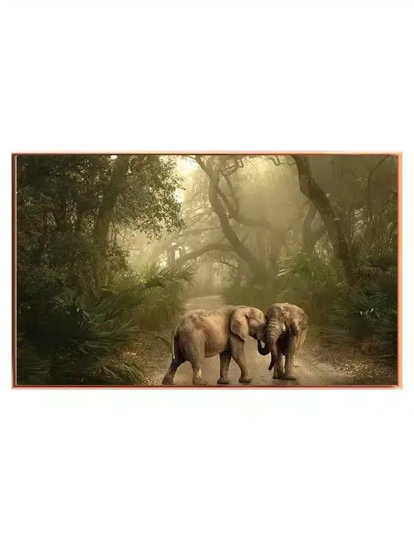 Elephant Forest Path Plakat