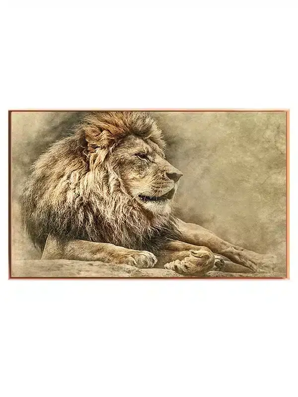 Resting Lion Plakat