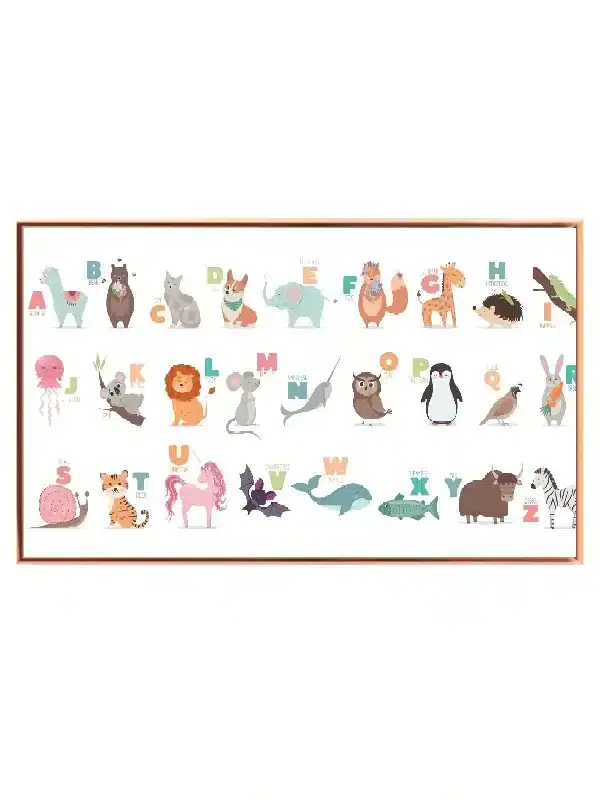 Alphabet Plakat