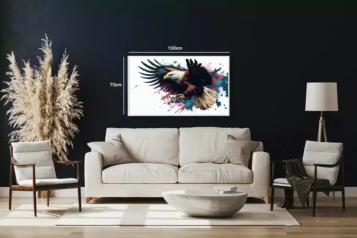 Bald Eagle Flight No2 Plakat