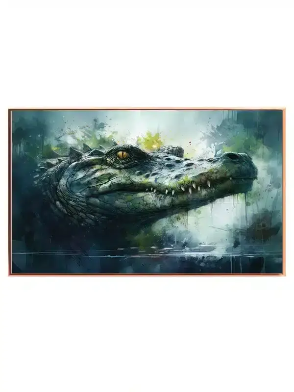 Crocodile Head Plakat