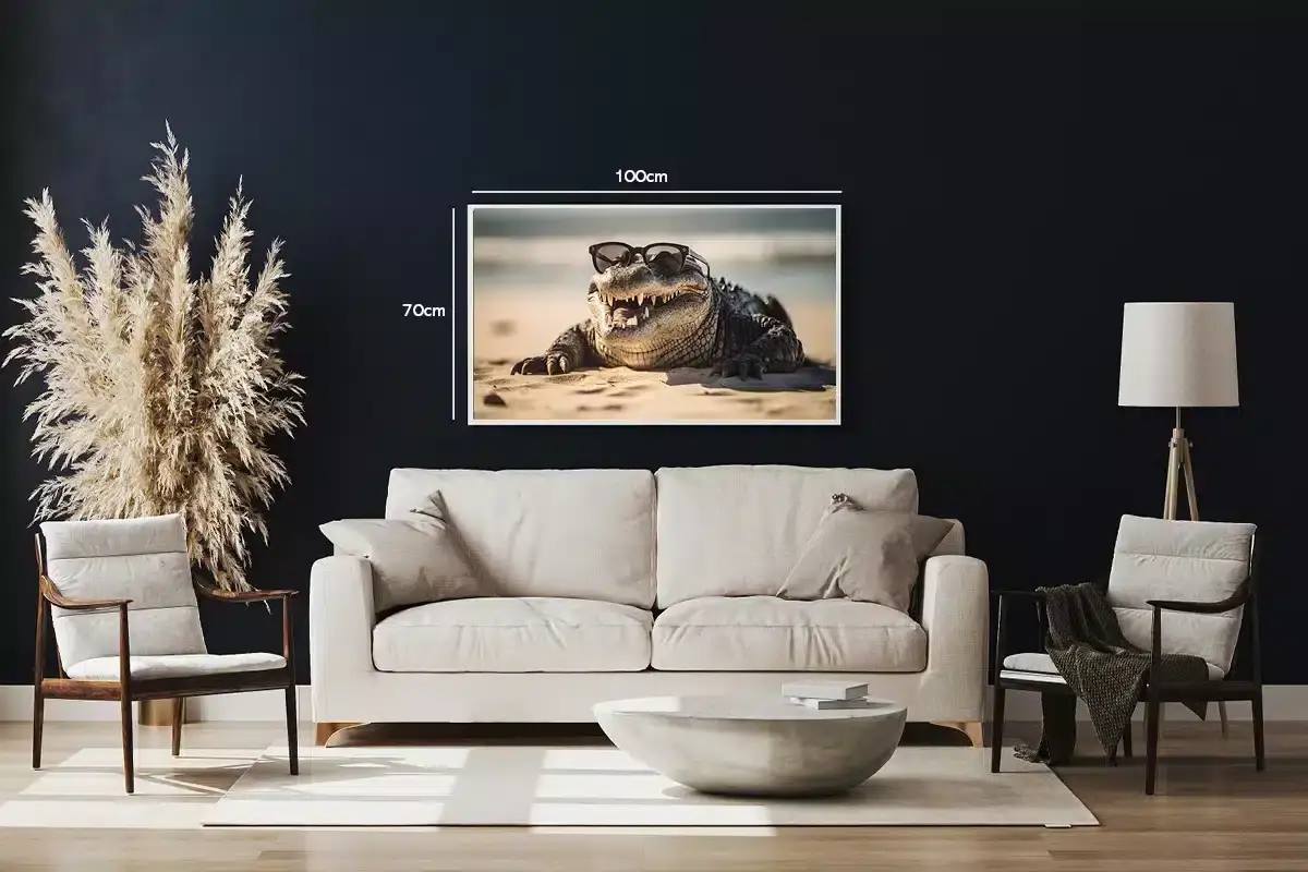 Kat Alligator Plakat