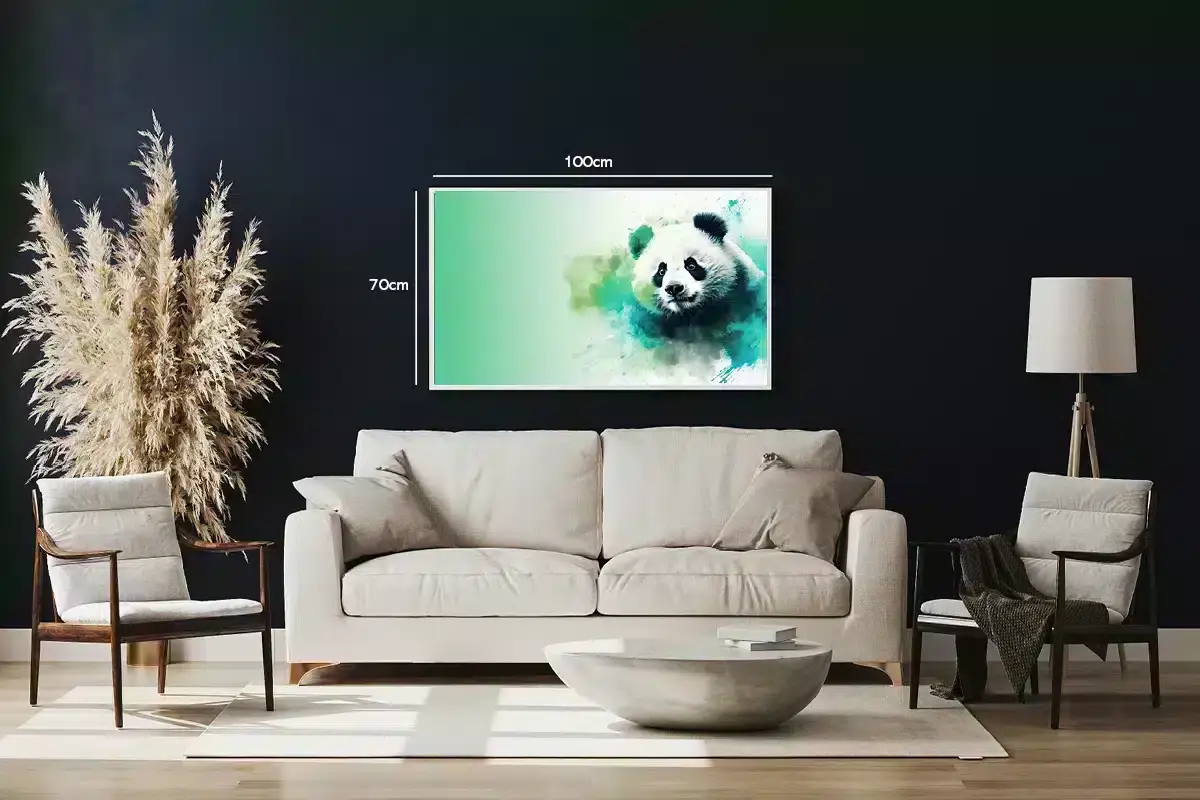 Giant Panda No2 Plakat