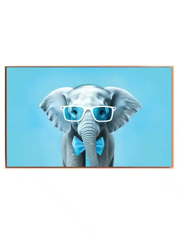 Elephant With Plakat