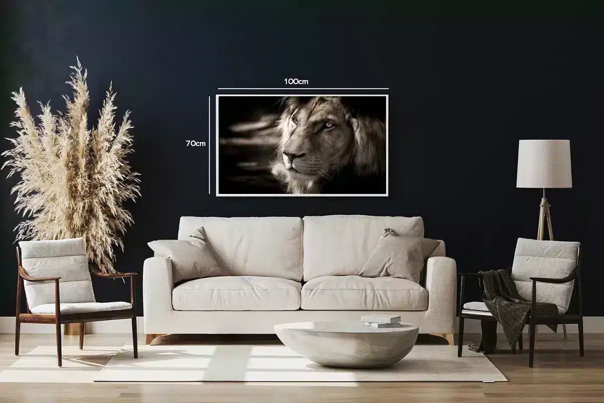 Lion Portrait I Plakat