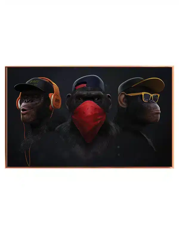 Chimpanzee Trio Plakat