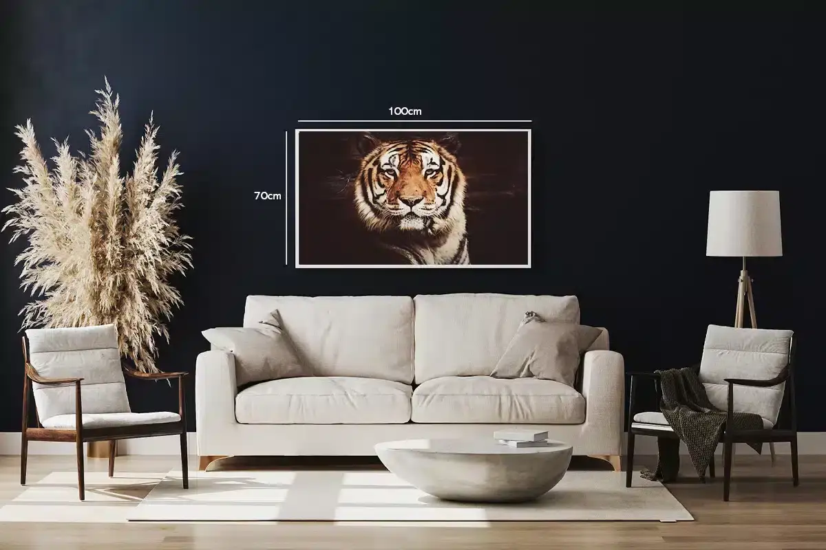 Tiger Close Up No2 Plakat