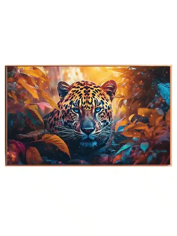 Ko Jaguar In Foliage Plakat