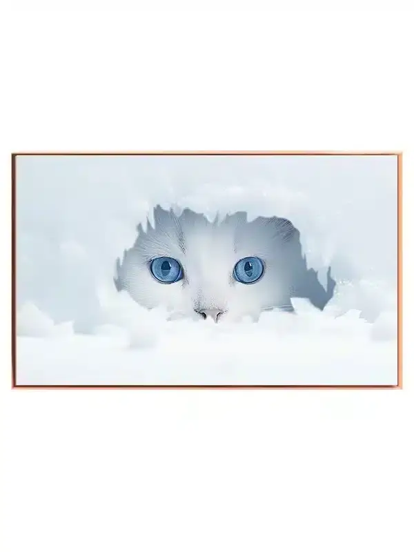 White Cat No2 Plakat
