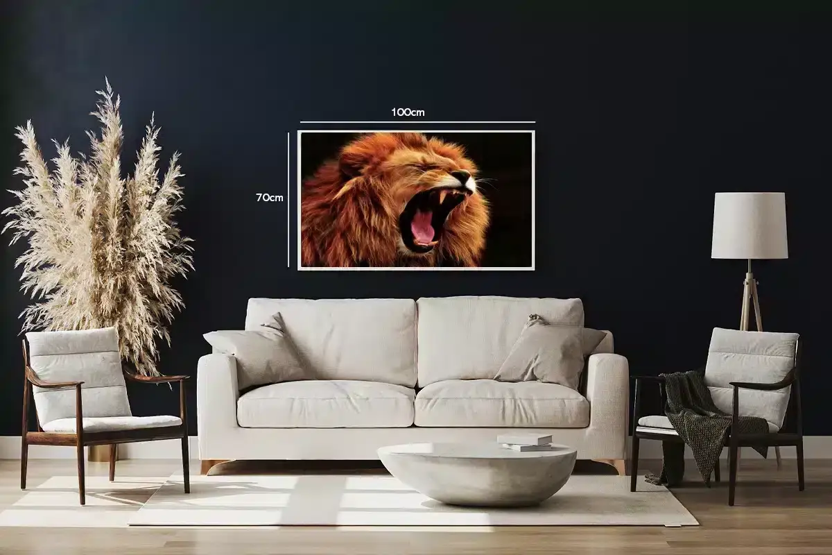 Roaring Lion No5 Plakat
