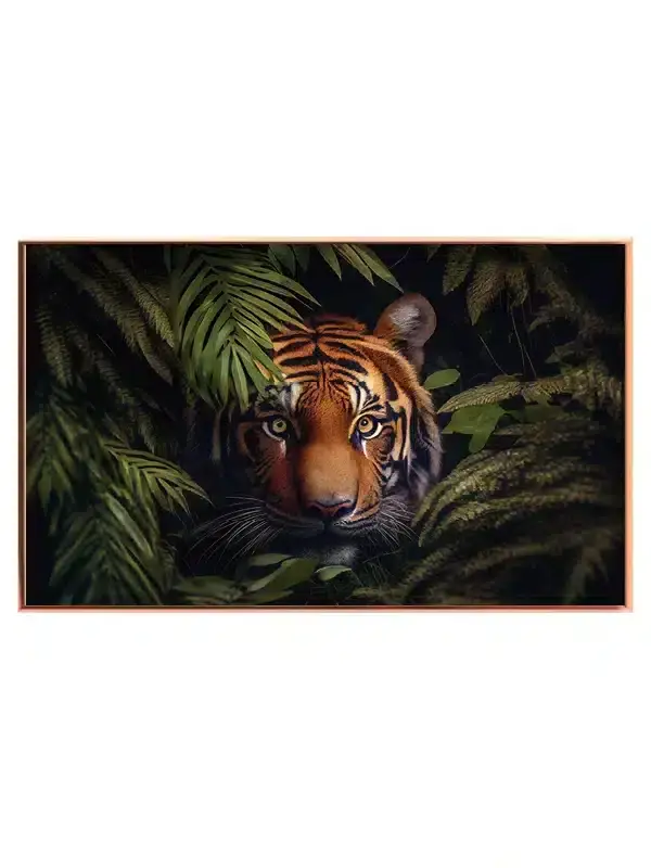 Tiger In Foliage Plakat