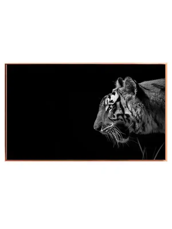 Tiger Side Profile Plakat