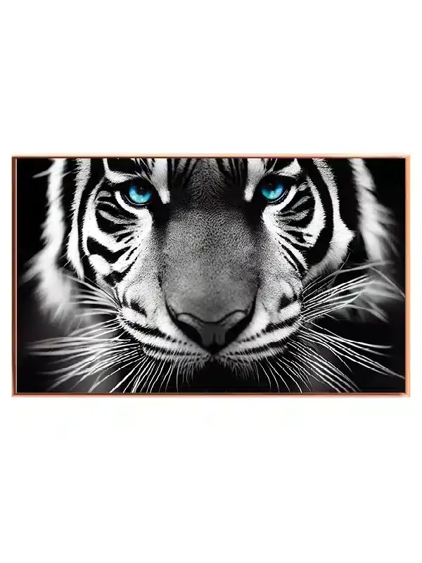 Tiger Blue Eyes Plakat