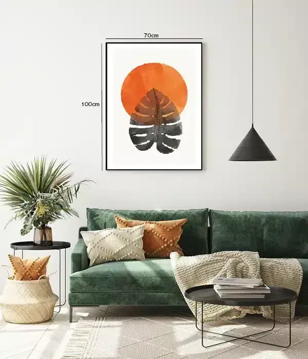 Monstera Eclipse Plakat