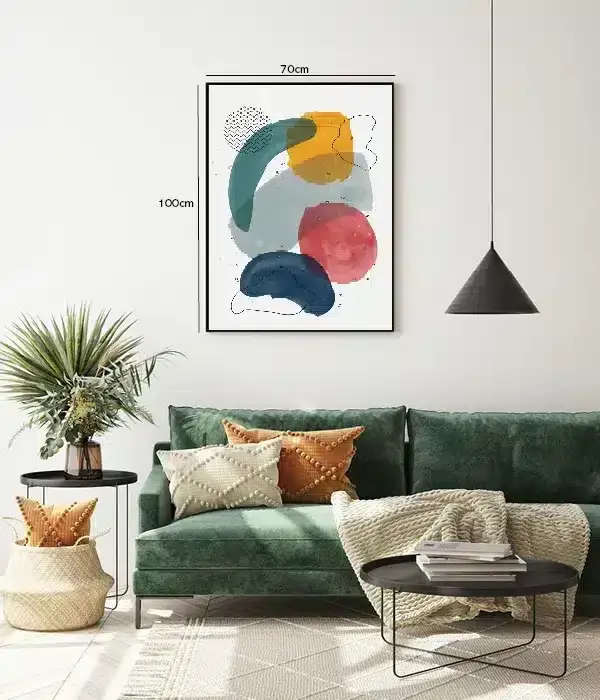 Color Veins Harmony Plakat