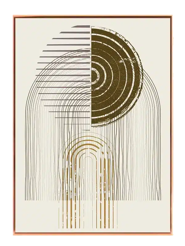 Fragmented Arch Rings Plakat