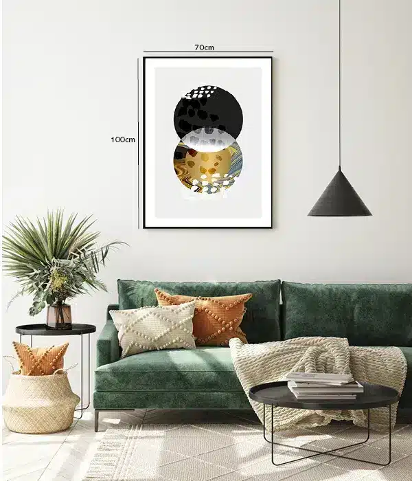 Marbled Orb Layers Plakat