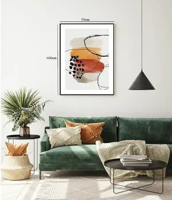 Layered Earth Veins Plakat