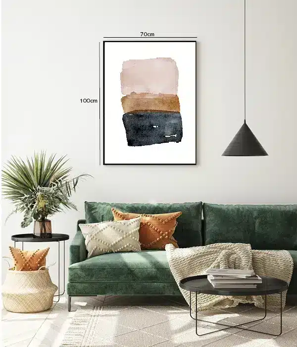 Layered Earth Tones Plakat