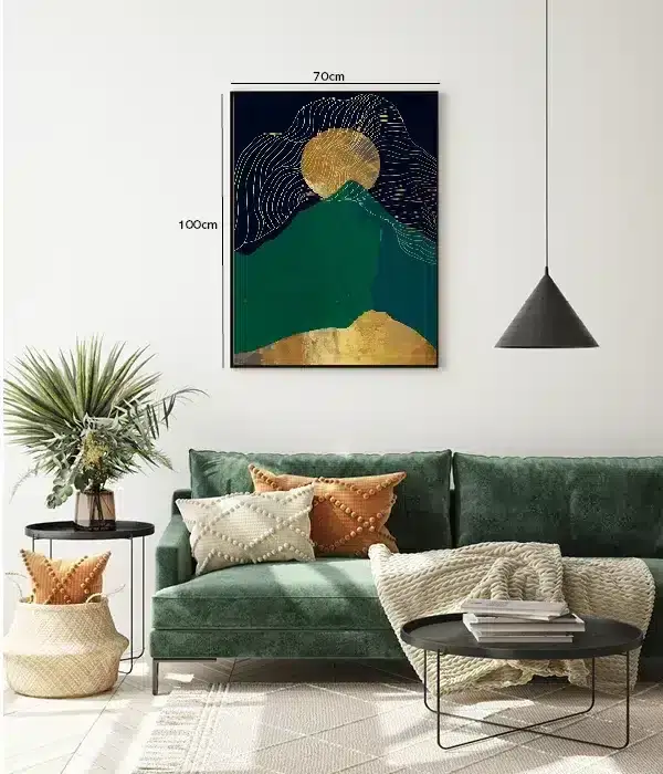 Golden Veins Horizon Plakat