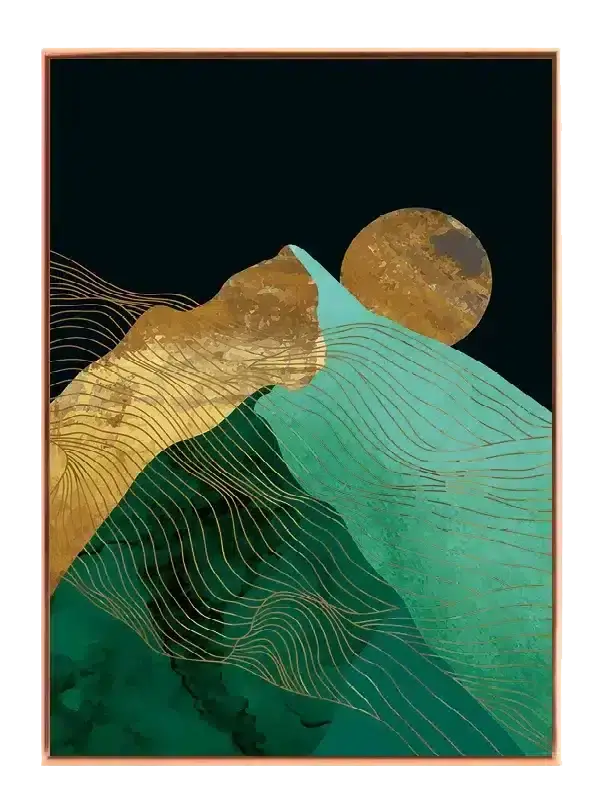 Golden Vein Horizon Plakat