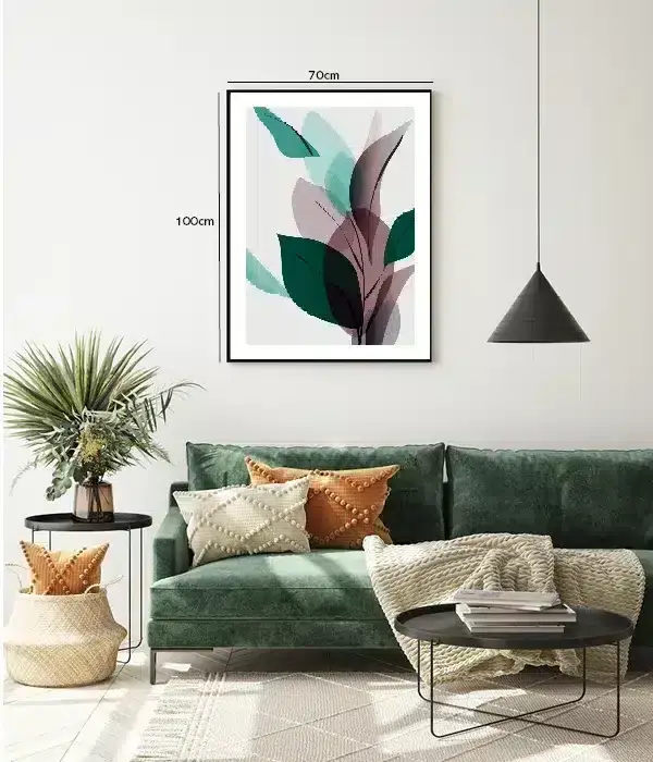 Translucent Leaf Layers Plakat