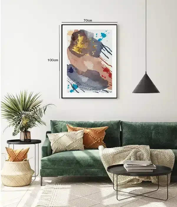 Veiled Color Layers Plakat