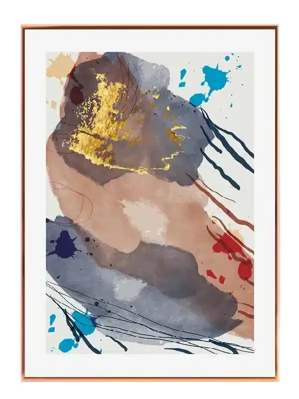 Veiled Color Layers Plakat