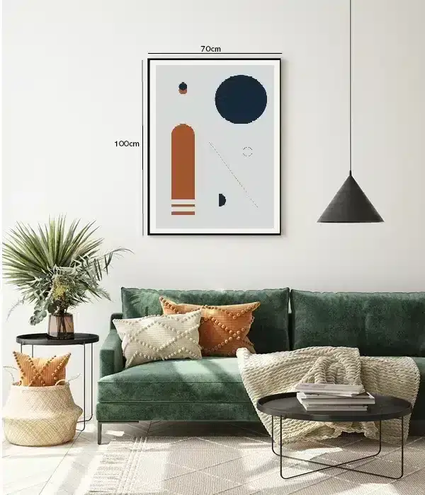 Orbit Geometry Plakat