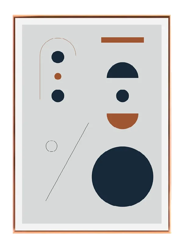 Balanced Shape Harmony Plakat